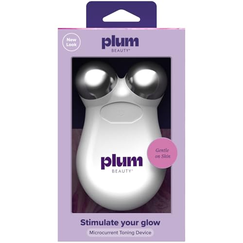 Plum Beauty Microcurrent Toning Device – Skin Tightening & Face Contour