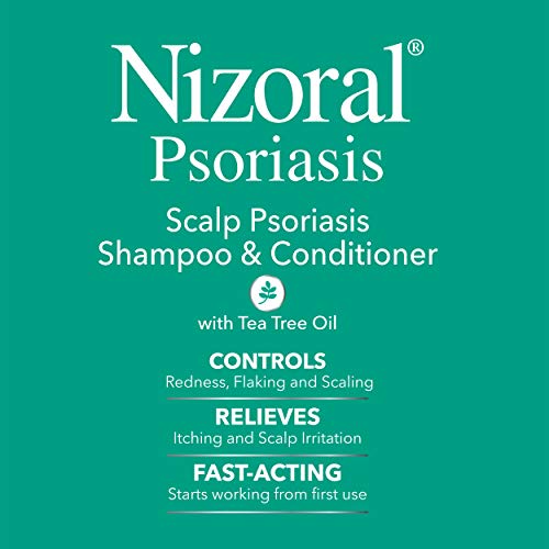 Nizoral Psoriasis Shampoo & Conditioner, 11 Oz, Gentle Scalp Treatment