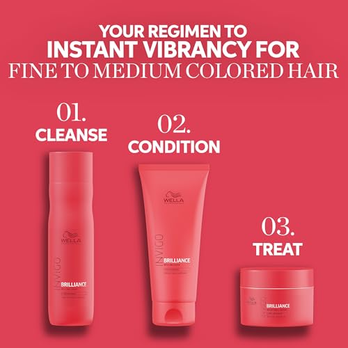Wella Professionals Invigo Brilliance Shampoo Fine/Normal Color Treated Hair