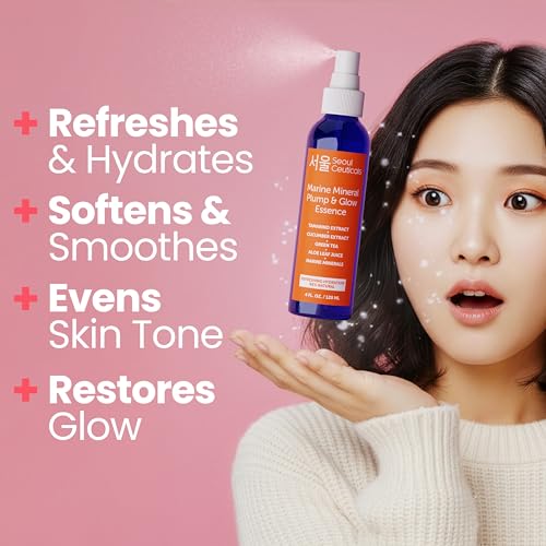 SeoulCeuticals Korean Skin Care Essence Toner Face Mist Spray K Beauty
