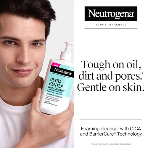 Neutrogena Ultra Gentle Foaming Facial Cleanser, Fragrance Free, 16 fl. oz