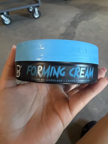 L3 Level 3 Forming Cream, Natural Look Styling, Lightweight Volume, 5 oz