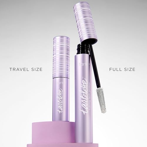 tarte tartelette tubing lash primer – Conditioning Mascara Base for Longer, Full Sizeer, Volumized & Moisturized Lashes, Infused with Hyaluronic Acid, Vegan & Cruelty-Free, travel size