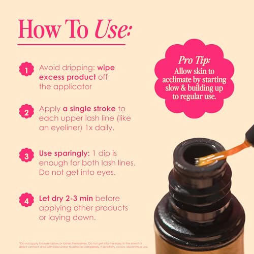 Grande Cosmetics GrandeLASH-MD Lash Enhancing Serum, 1mL, 6-Week Supply