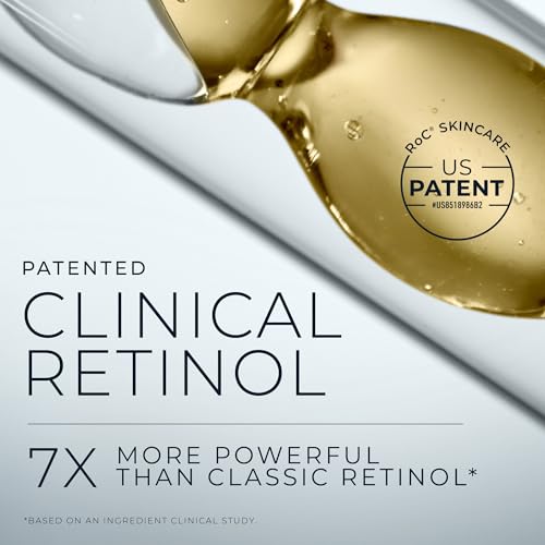 RoC Retinol Correxion Deep Wrinkle Retinol Face Serum, Ascorbic Acid, 1 0z