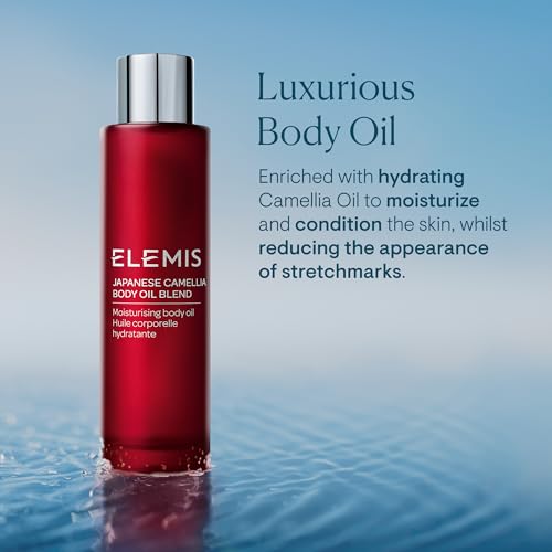ELEMIS Japanese Camellia Body Oil Blend for Stretch Marks, 100ml