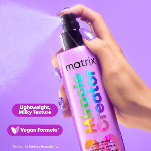 MATRIX Miracle Creator Leave-In Spray – For Damaged Hair, 3.4 Fl Oz