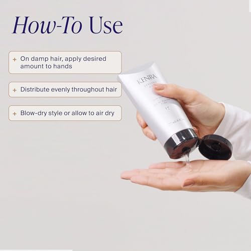 Kenra Professional Styling Gel 17 | High Hold Gel | Creates Fullness & Adds Shine | Controls Coarse, Unruly Hair Textures | Alcohol-Free, Non-Drying, & Non-Flaking | Medium To Coarse Hair | 6 fl. Oz