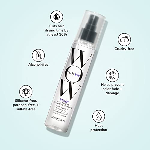 COLOR WOW Speed Dry – Blow Dry Heat Protectant Spray