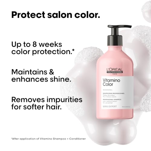 L'Oréal Professionnel Paris Vitamino Color Shampoo – For Color-Treated Hair
