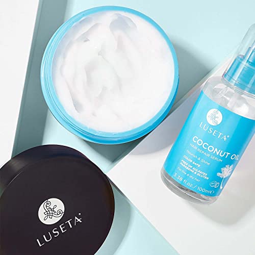Luseta Coconut Milk Hair Mask for Dry Hair, Deep Hydration 16.9 Oz