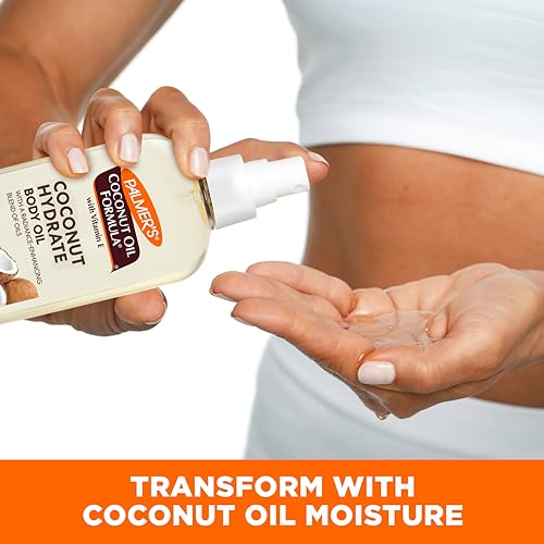 Palmer's Coconut Body Oil Moisturizer Spray for Dry Skin (5.1 Oz)