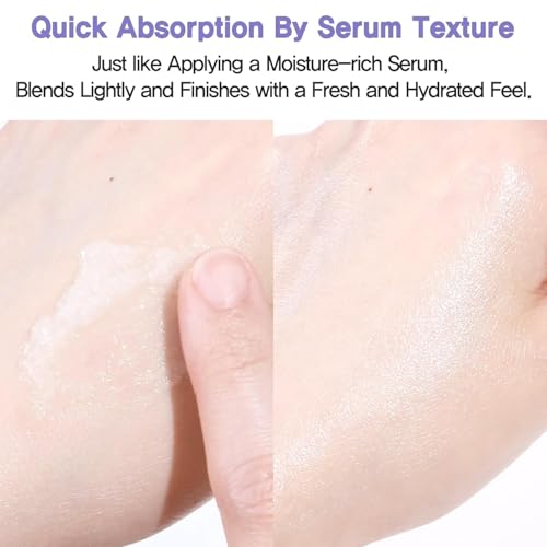 espoir Water Splash Sun Serum SPF50+ PA+++│3,000ppm Caffeine for Reducing Puffiness,Enhancing Skin Elasticity, Non-Oily Hydrating Sunscreen,Vegan,Beach Essentials, Clear Sunscreen1.69 Fl Oz.