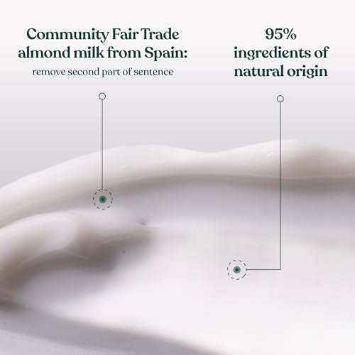 The Body Shop Almond Milk Body Yogurt, 48hr Moisturizer, for Sensitive and Dry Skin, 100% Vegan, 6.98 Fl.Oz
