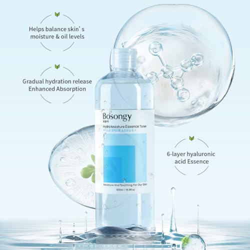 Bosongy Hydro Moisture Essence Toner 500ml (16.9fl.oz