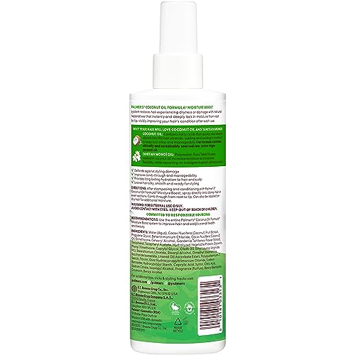 Palmer's Leave-In Conditioner Spray, Coconut Oil Moisture Boost (8.5 Oz)