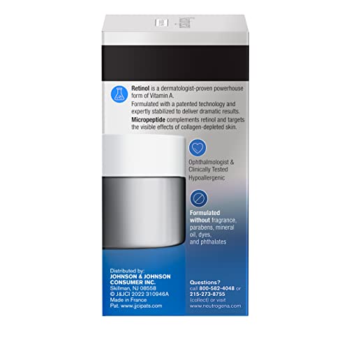 Neutrogena Rapid Wrinkle Repair Retinol Pro+ Anti-Wrinkle Eye Cream, 0.5 oz