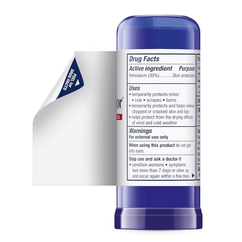 Aquaphor Healing Balm Stick, Skin Protectant, 0.65 OZ