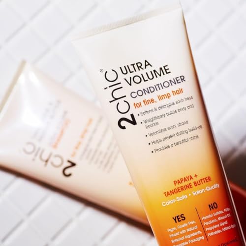 GIOVANNI 2chic Ultra-Volume Conditioner, No Parabens, Color Safe, 24 oz