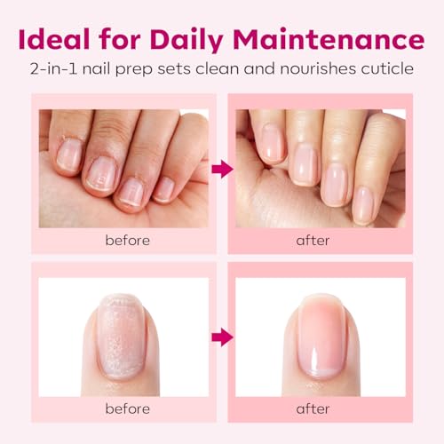 Modelones Cuticle Remover, Nail Kit Cuticle Trimmer Pusher Remover Liquid