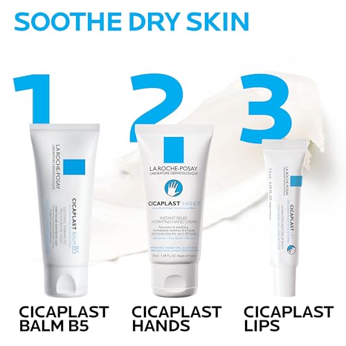 La Roche-Posay Cicaplast Lip Balm B5, Hydrating Lip Treatment, Shea Butter