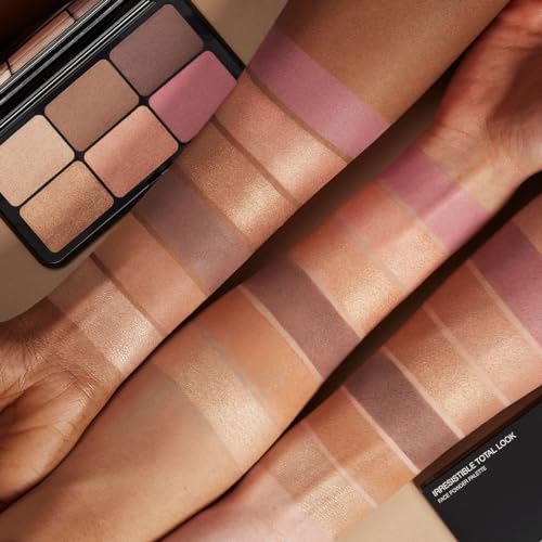 KIKO Milano Irresistible Total Look Face Powder Palette 02 | Face Powder Palette With 2 Bronzers, 2 Blushers And 2 Highlighters