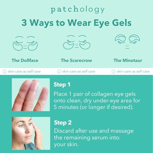 Patchology Rejuvenating Under Eye Patches with Caffeine & Collagen | 30pk.