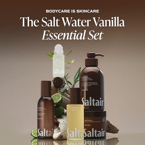 Saltair Nourishing Body Oil | Lightweight Body Glow | Driftwood, 4 oz