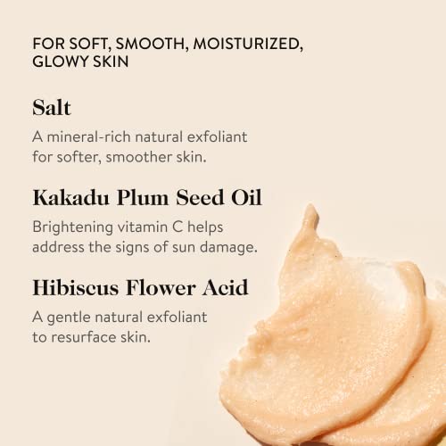 goop Beauty Microderm Body Polish | Exfoliating Body Scrub & Foaming Cleanser for Glowing Skin | Exfoliating Salts and Kakadu Plum Seed Oil for Skin Hydration | Inspired by Microdermabrasion | 6 fl oz