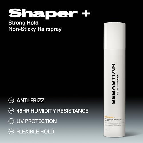 Sebastian Professional Shaper Plus Hairspray, 50% VOC | Humidity Resistant