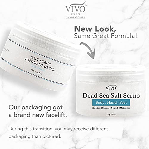 Vivo Per Lei Dead Sea Salt Body Scrub - Devotion - 12 Oz - 1 Pack