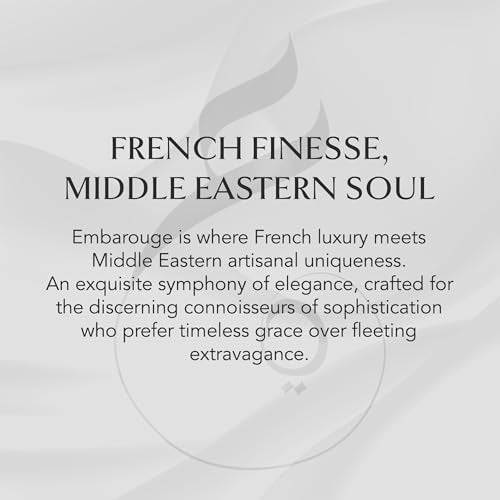 EMBAROUGE 22° North Eau De Parfum | Long Lasting Luxury Perfume for Men & Women | Inspired by French Perfumery | 100ml