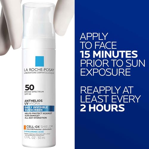 La Roche-Posay Anthelios UV Hydra Sunscreen, Hyaluronic Acid SPF 50 1.7oz