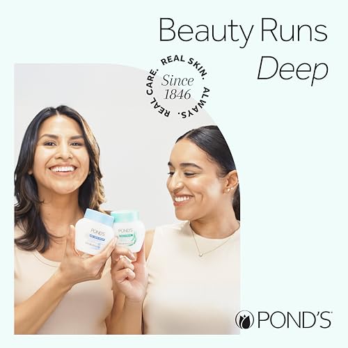 Pond's Nourishing Moisturizing Cream, Crema S, Fragrance Free, Ivory, 14.1 Oz