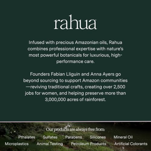 Rahua Voluminous Shampoo - Natural Volumizing Shampoo for Fine to Medium Hair - Sulfate Free Clarifying Hair Care with Rahua Oil, Lemongrass & Green Tea - Organic, Vegan & Color Safe - 9.3 Fl Oz