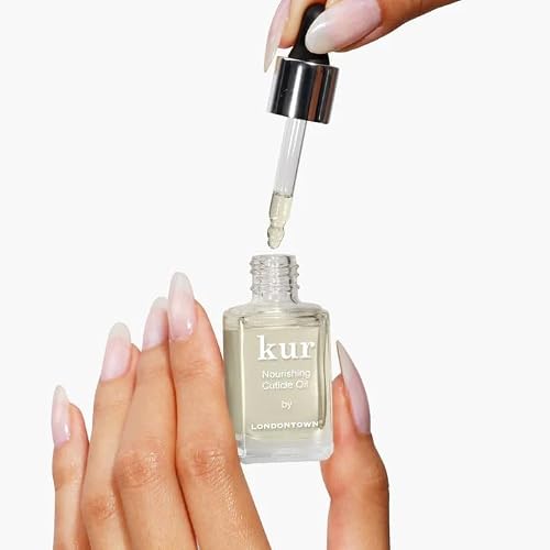 LONDONTOWN Kur Nourishing Cuticle Oil, 0.40 Fl Oz with Dropper