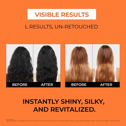 Mise En Scene Perfect Serum Original Trial Size - Mini Hair Oil for Heat Protection | for Frizzy & Dry | Hydration and Nutrition | Hairy Essence for Damage Care | Korean Hair Care (1.01 Fl. Oz.)