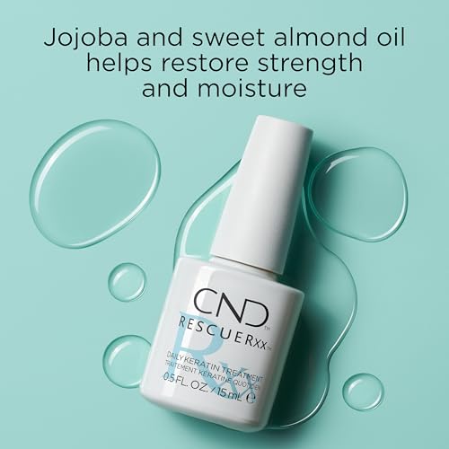 CND RescueRXx Daily Keratin Nail Treatment, 0.5 fl oz