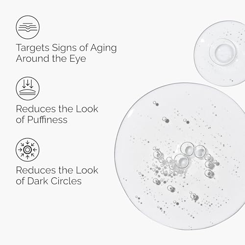 The Ordinary Multi-Peptide Eye Serum, Anti-Aging Formula for Crow’s Feet, Dark Circles & Puffiness, 0.5 Fl Oz