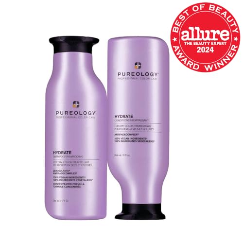 Pureology Hydrate Moisturizing Shampoo & Conditioner Set, 9 fl oz