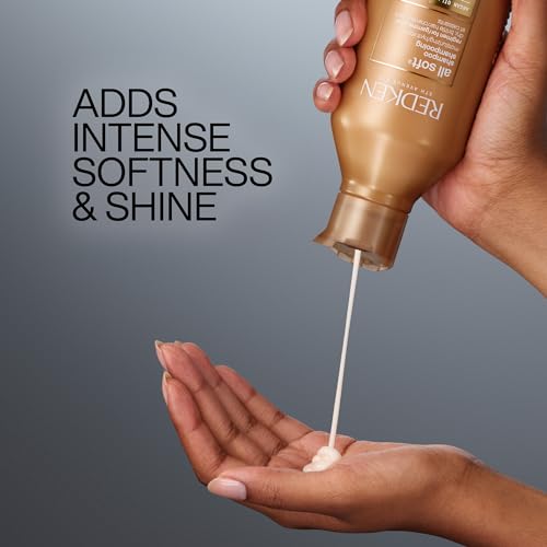 Redken All Soft Shampoo – For Dry, Brittle Hair, 16.9 Fl Oz