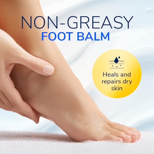 Dr. Scholl's Severe Cracked Heel Repair Restoring Balm 2.5oz, with 25% Urea for Dry, Cracked Feet, Heals and Moisturizes for Healthy Feet
