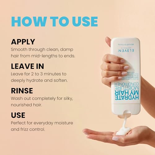 ELEVEN AUSTRALIA Hydrate My Hair Moisturizing Conditioner - 10.1 Fl Oz