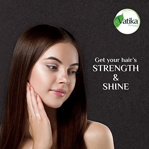 Vatika Black Seed Oil for Hair - Strong & Shiny Ayurvedic Hair Oil, 300ml