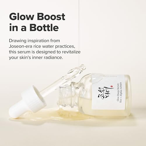 Beauty of Joseon Glow Deep Serum Rice Alpha-Arbutin Niacinamide for Uneven Dull Skin Tone, Daily Korean Skin Care 30ml, 1.01 fl.oz