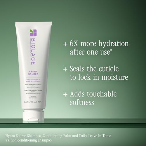 Biolage Hydra Source Conditioning Balm – For Dry Hair, 7.9 fl oz