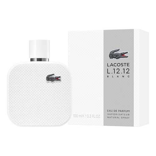 LACOSTE L.12.12 Blanc Eau De Parfum for Men - Father's Day Gift