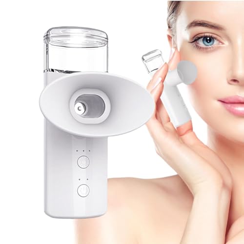 Eye Steamer Mister - Eye Mist Sprayer, Facial Steaming Device | Rechargeable Eye Moisturizing Sprayer, Handheld Cool Mist Steamer, Portable Eye Care Humidifier For Travel, Salon, And Daily Use