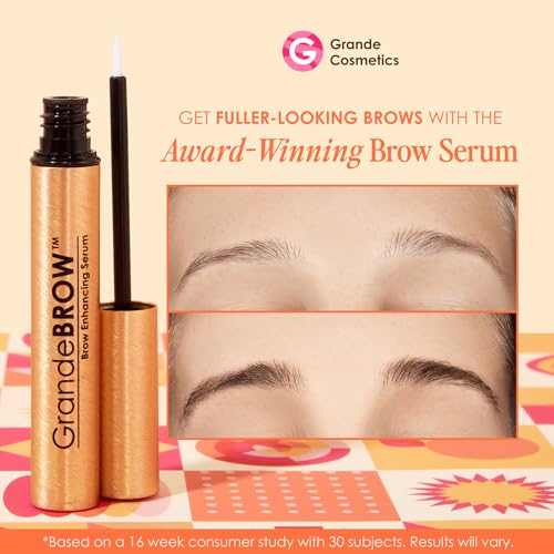Grande Cosmetics GrandeBROW Brow Enhancing Serum, 3mL, 4-Month Supply