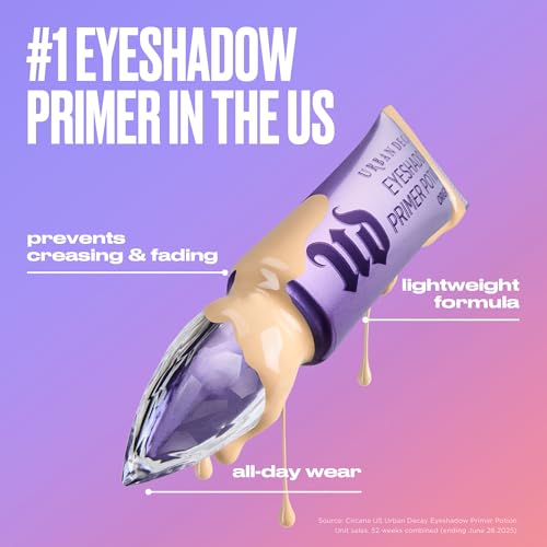 Urban Decay Shimmer Eyeshadow Primer Potion - Opaque Shimmer(Sin - 0.33 oz)